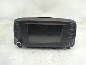 2018-2021 Hyundai Kona Radio AM FM Cd Player Receiver Replacement P/N:96160-J9106TMT Fits Fits 2018 2019 2020 2021 OEM Used 