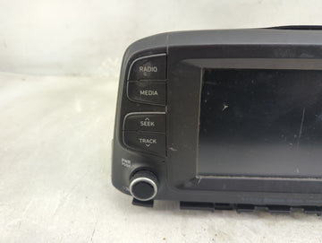 2018-2021 Hyundai Kona Radio AM FM Cd Player Receiver Replacement P/N:96160-J9106TMT Fits Fits 2018 2019 2020 2021 OEM Used Auto Parts
