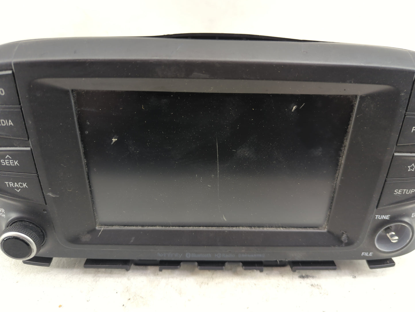 2018-2021 Hyundai Kona Radio AM FM Cd Player Receiver Replacement P/N:96160-J9106TMT Fits Fits 2018 2019 2020 2021 OEM Used 