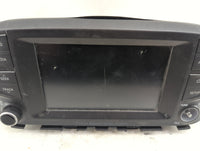 2018-2021 Hyundai Kona Radio AM FM Cd Player Receiver Replacement P/N:96160-J9106TMT Fits Fits 2018 2019 2020 2021 OEM Used 