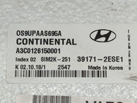 2018-2021 Hyundai Kona PCM Engine Control Computer ECU ECM PCU OEM P/N:39171-2ESE1 OS9UPAAS695A Fits Fits 2018 2019 2020 202