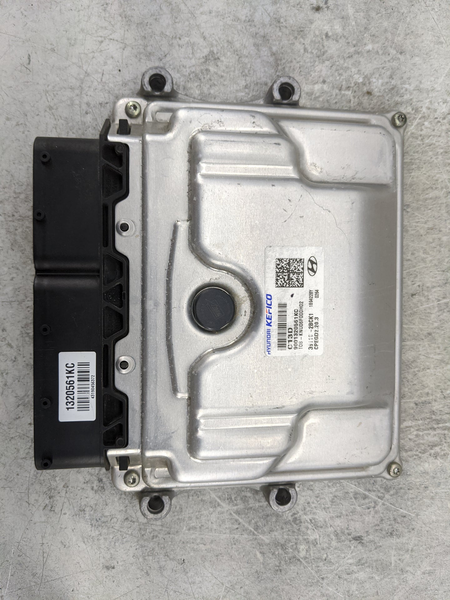 2019-2021 Hyundai Kona PCM Engine Control Computer ECU ECM PCU OEM P/N:9001320561KC 39118-2BCK1 Fits Fits 2019 2020 2021 OEM