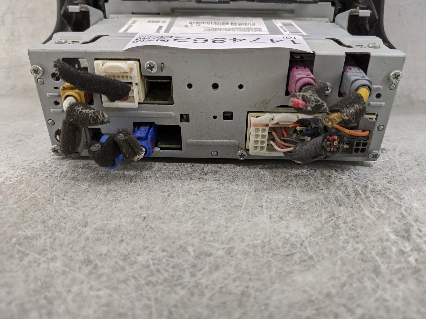 2019-2021 Hyundai Kona Radio AM FM Cd Player Receiver Replacement P/N:96160-J9160TMT ADC40J9AN Fits Fits 2019 2020 2021 OEM 