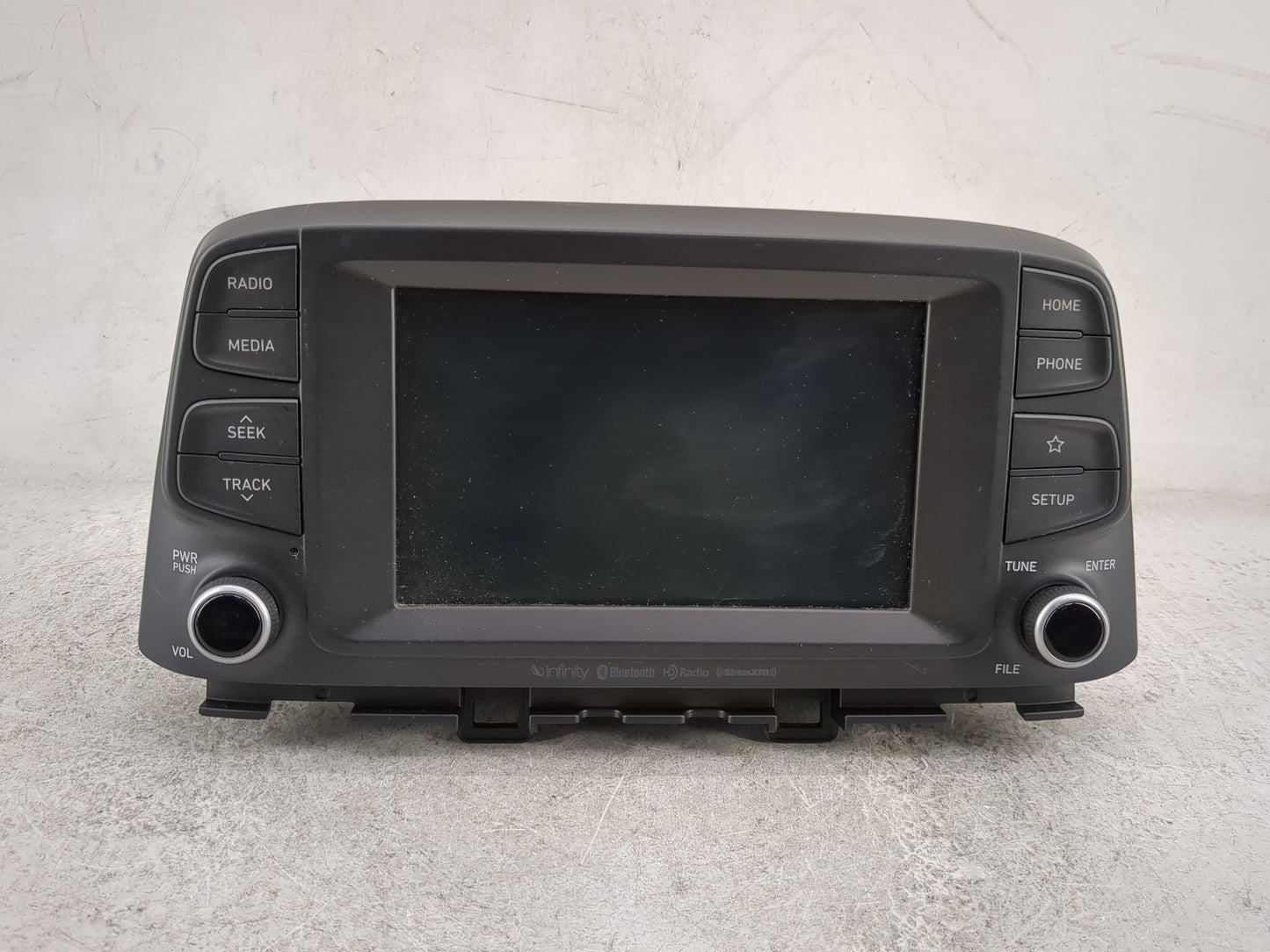 2019-2021 Hyundai Kona Radio AM FM Cd Player Receiver Replacement P/N:96160-J9160TMT ADC40J9AN Fits Fits 2019 2020 2021 OEM 