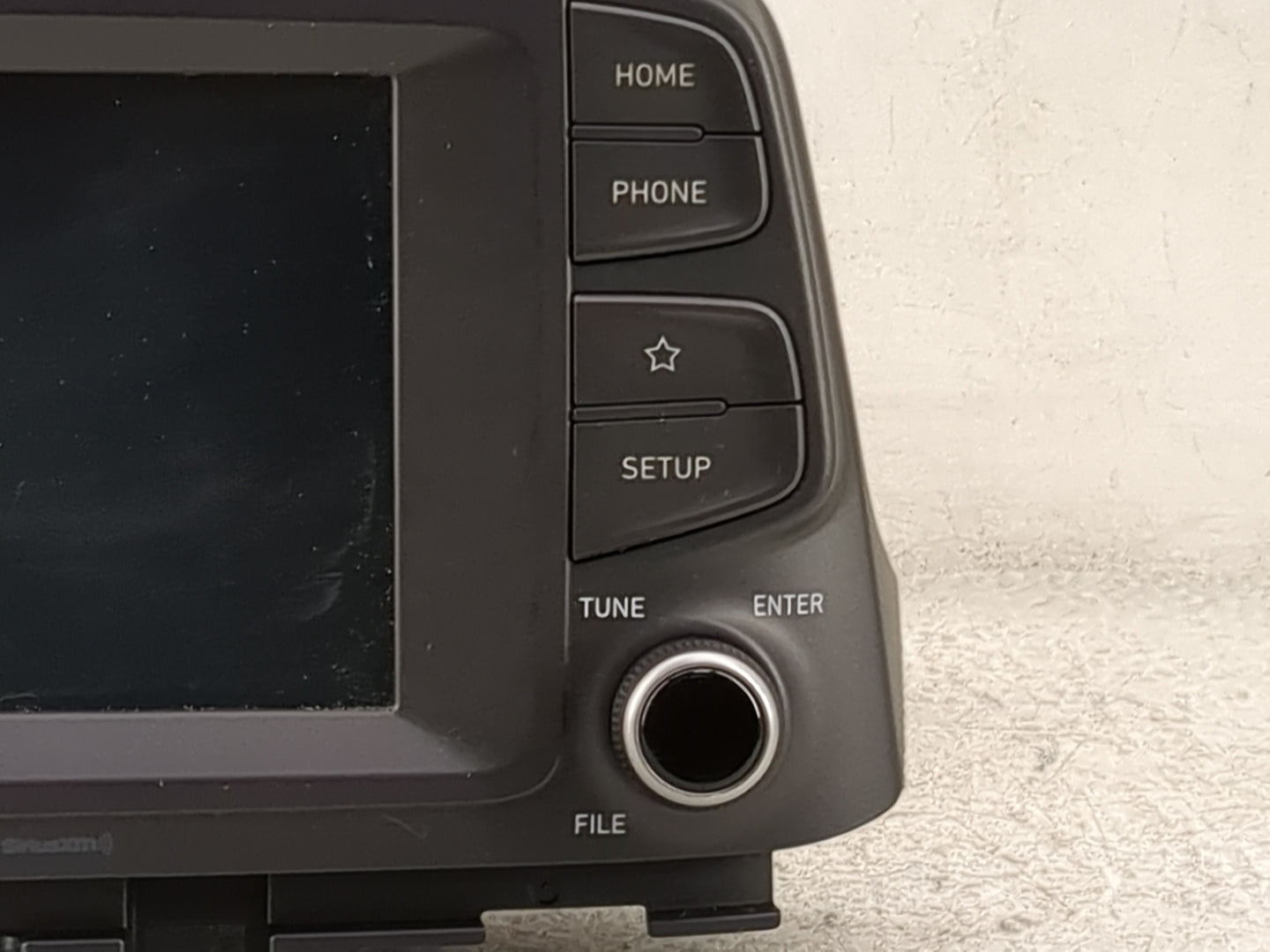 2019-2021 Hyundai Kona Radio AM FM Cd Player Receiver Replacement P/N:96160-J9160TMT ADC40J9AN Fits Fits 2019 2020 2021 OEM 