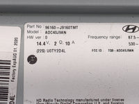 2019-2021 Hyundai Kona Radio AM FM Cd Player Receiver Replacement P/N:96160-J9160TMT ADC40J9AN Fits Fits 2019 2020 2021 OEM 