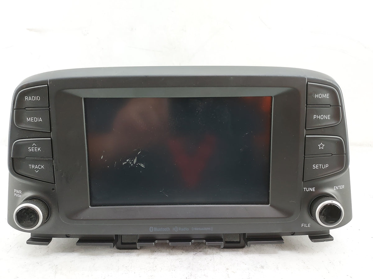2018-2021 Hyundai Kona Radio AM FM Cd Player Receiver Replacement P/N:96160-J9110TMT ADB30J9AN Fits Fits 2018 2019 2020 2021