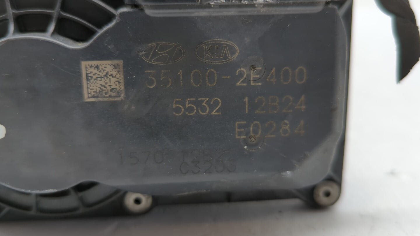 2018-2019 Hyundai Kona Throttle Body P/N:35100-2E400 Fits Fits 2012 2013 2014 2015 2016 2018 2019 OEM Used Auto Parts - Oemu
