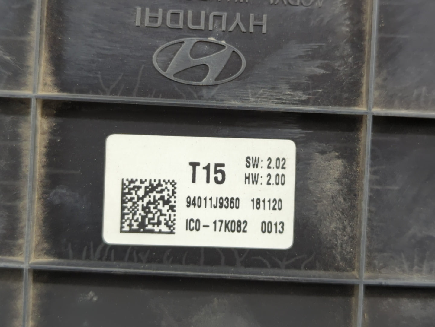 2019 Hyundai Kona Instrument Cluster Speedometer Gauges P/N:94011 J9360 Fits OEM Used Auto Parts - Oemusedautoparts1.com