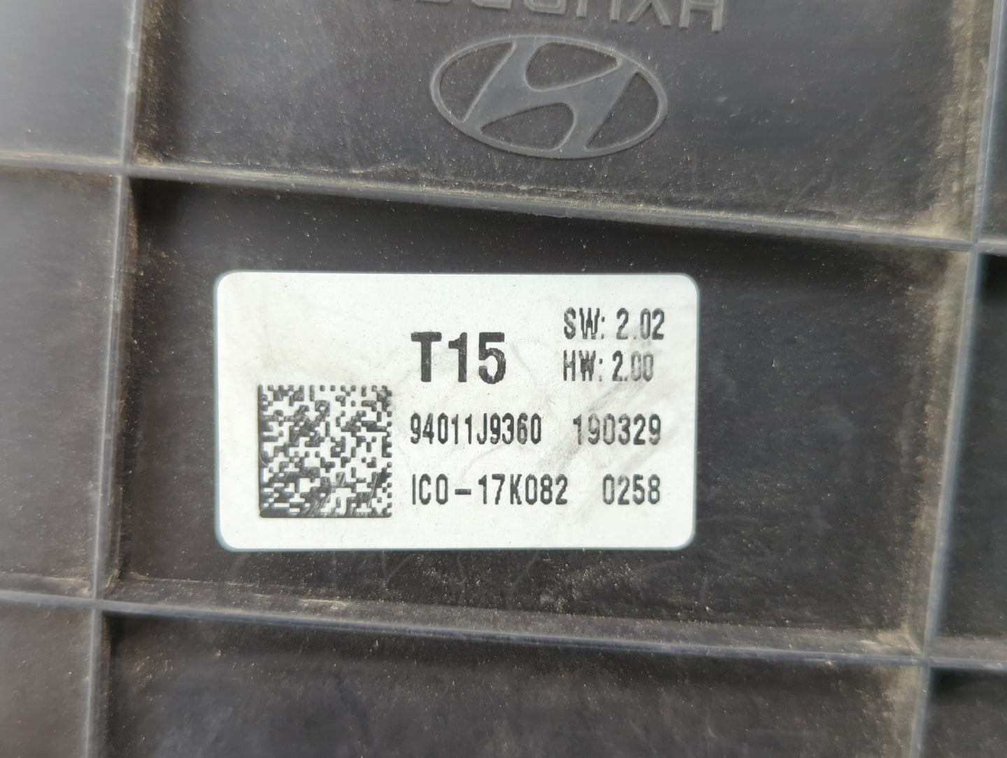 2019 Hyundai Kona Instrument Cluster Speedometer Gauges P/N:94011 J9360 Fits OEM Used Auto Parts - Oemusedautoparts1.com