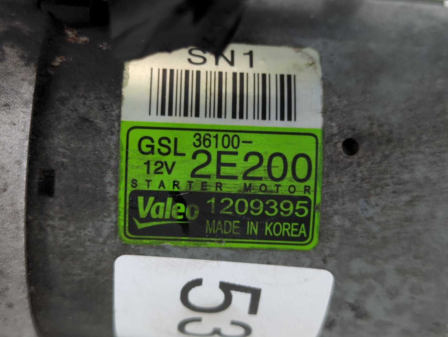 2018-2021 Hyundai Kona Car Starter Motor Solenoid OEM P/N:36100-2E200 Fits Fits 2013 2014 2016 2017 2018 2019 2020 2021 2022