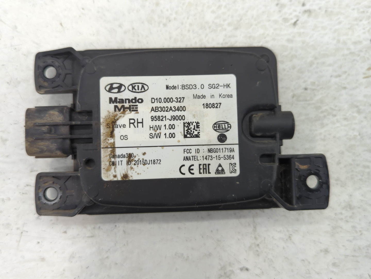 2018-2021 Hyundai Kona Back Up Sensor Backup Camera - Oemusedautoparts1.com