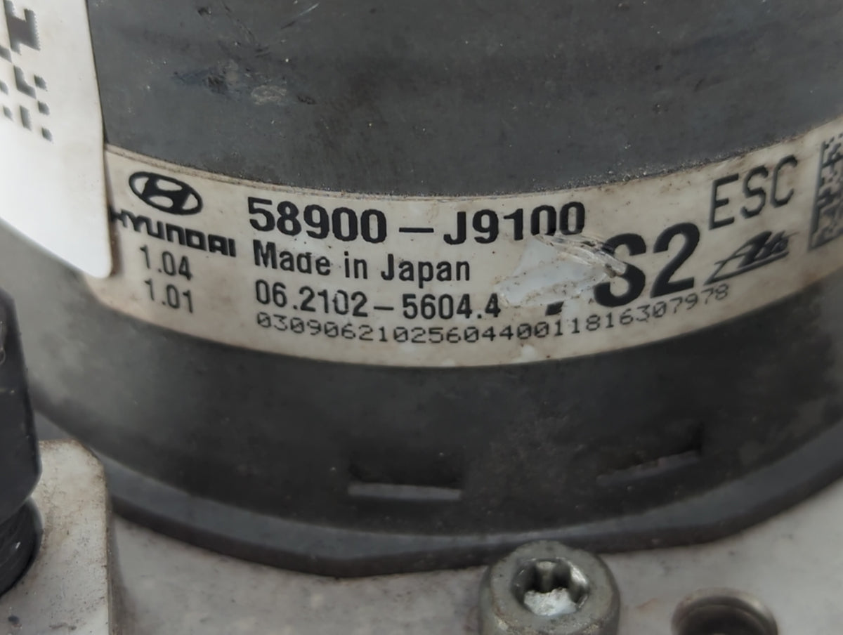 2018-2021 Hyundai Kona Anti-Lock Brake ABS Pump Module Actuator OEM P/N:58900-J9100 Fits Fits 2018 2019 2020 2021 OEM Used A