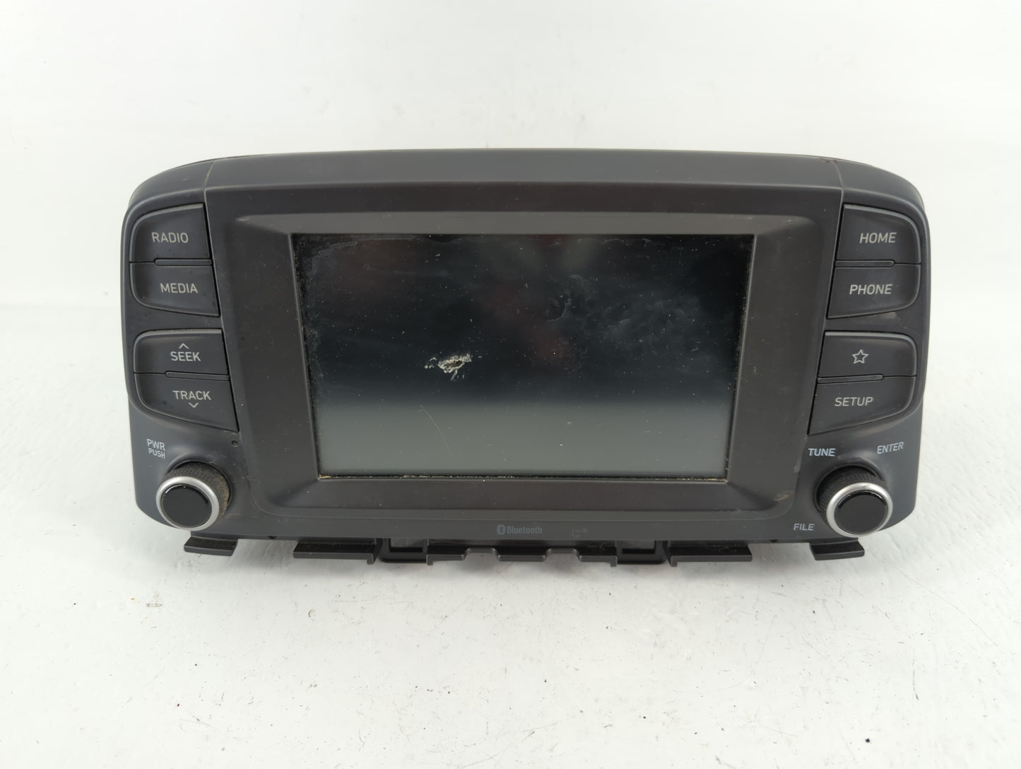 2018-2021 Hyundai Kona Radio AM FM Cd Player Receiver Replacement P/N:96160J9020TMT Fits Fits 2018 2019 2020 2021 OEM Used A