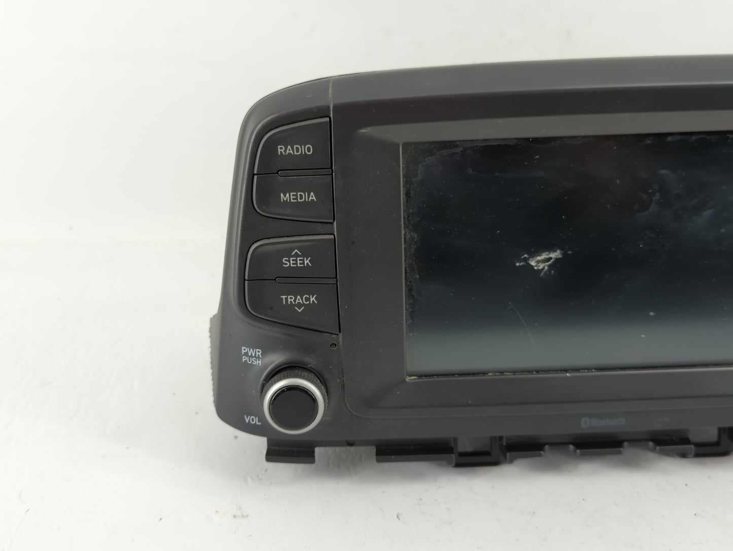 2018-2021 Hyundai Kona Radio AM FM Cd Player Receiver Replacement P/N:96160J9020TMT Fits Fits 2018 2019 2020 2021 OEM Used A
