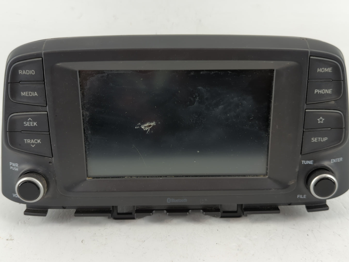 2018-2021 Hyundai Kona Radio AM FM Cd Player Receiver Replacement P/N:96160J9020TMT Fits Fits 2018 2019 2020 2021 OEM Used A