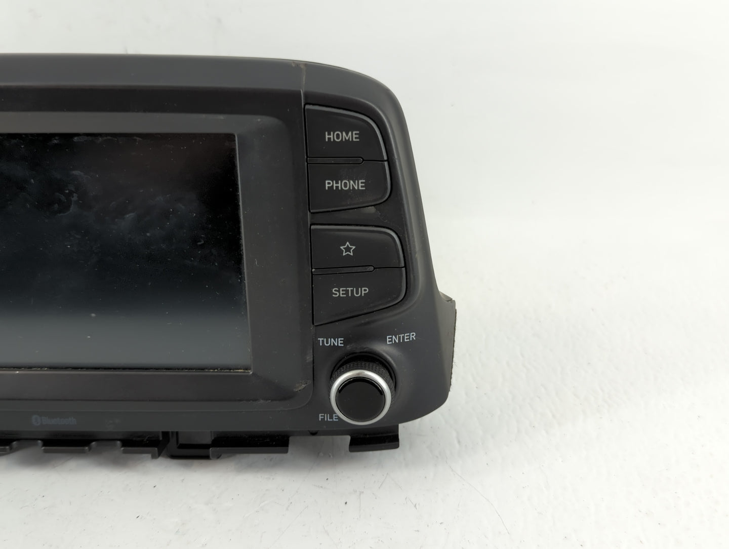2018-2021 Hyundai Kona Radio AM FM Cd Player Receiver Replacement P/N:96160J9020TMT Fits Fits 2018 2019 2020 2021 OEM Used A