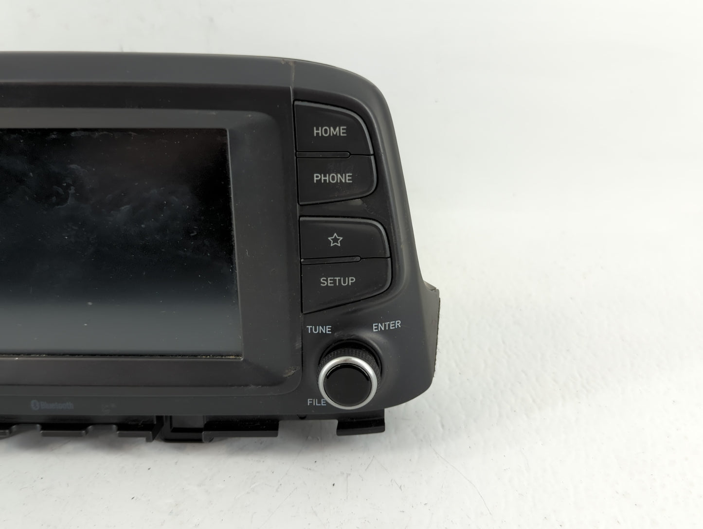 2018-2021 Hyundai Kona Radio AM FM Cd Player Receiver Replacement P/N:96160J9020TMT Fits Fits 2018 2019 2020 2021 OEM Used A