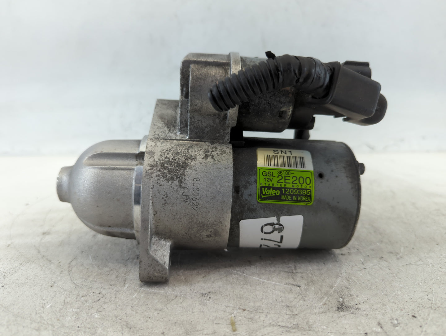 2018-2021 Hyundai Kona Car Starter Motor Solenoid OEM P/N:1209395 36100-2E200 Fits OEM Used Auto Parts - Oemusedautoparts1.c