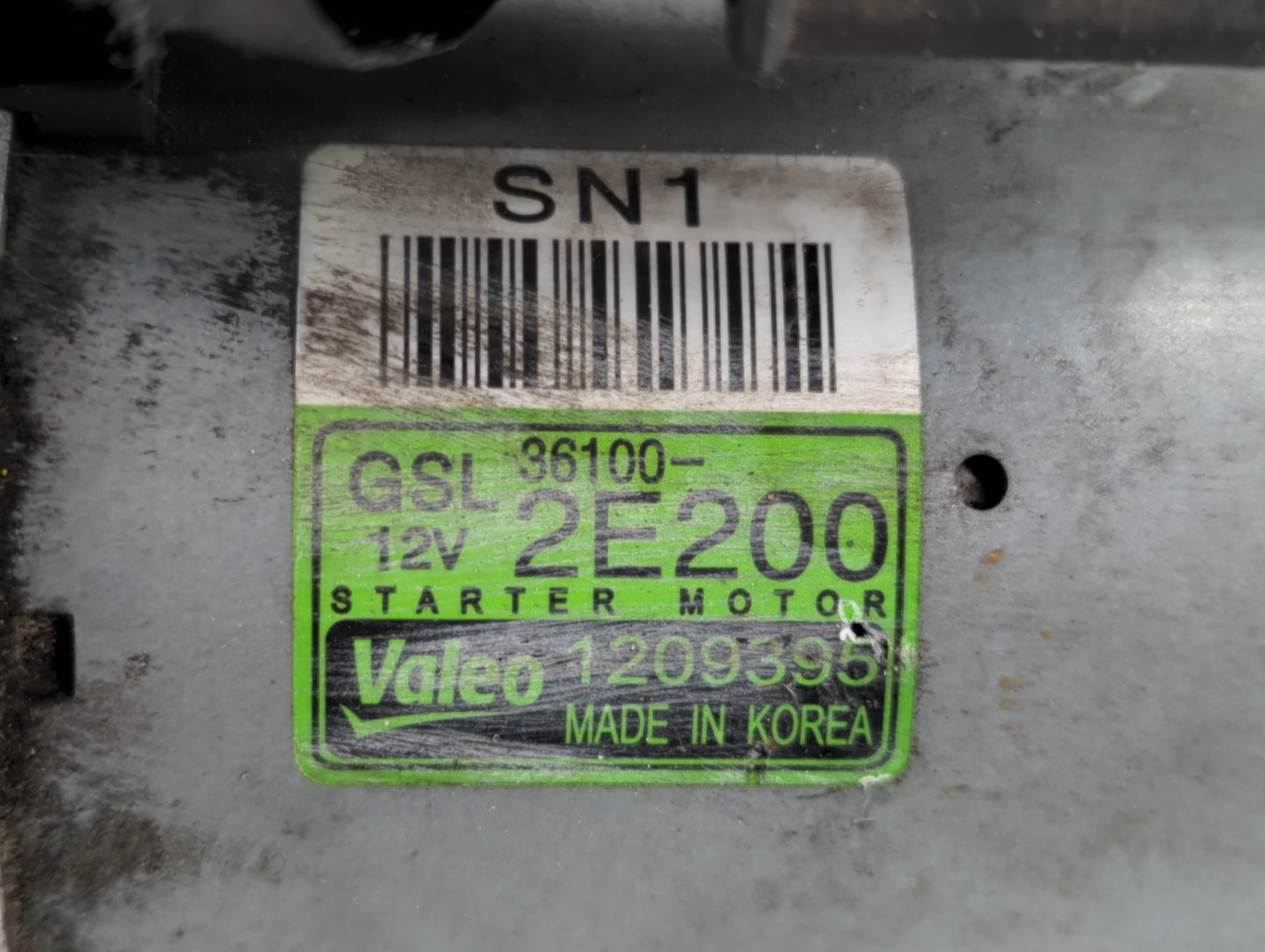 2018-2021 Hyundai Kona Car Starter Motor Solenoid OEM P/N:36100-2E200 Fits Fits 2013 2014 2016 2017 2018 2019 2020 2021 2022