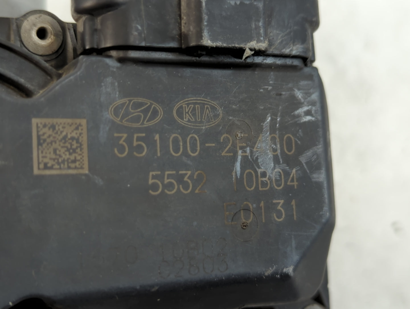 2018-2021 Hyundai Kona Throttle Body P/N:35100-2E400 Fits Fits 2012 2013 2014 2015 2016 2018 2019 2020 2021 OEM Used Auto Pa