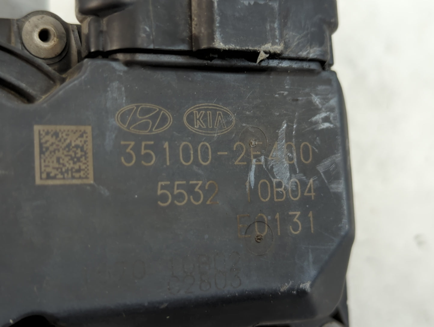 2018-2021 Hyundai Kona Throttle Body P/N:35100-2E400 Fits Fits 2012 2013 2014 2015 2016 2018 2019 2020 2021 OEM Used Auto Pa