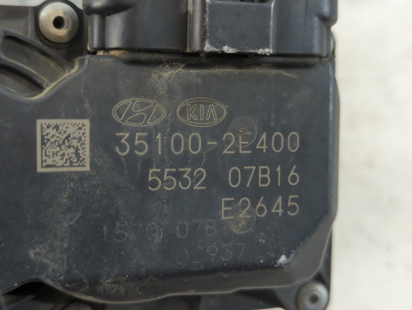 2018-2021 Hyundai Kona Throttle Body P/N:35100-2E400 Fits Fits 2012 2013 2014 2015 2016 2018 2019 2020 2021 OEM Used Auto Pa