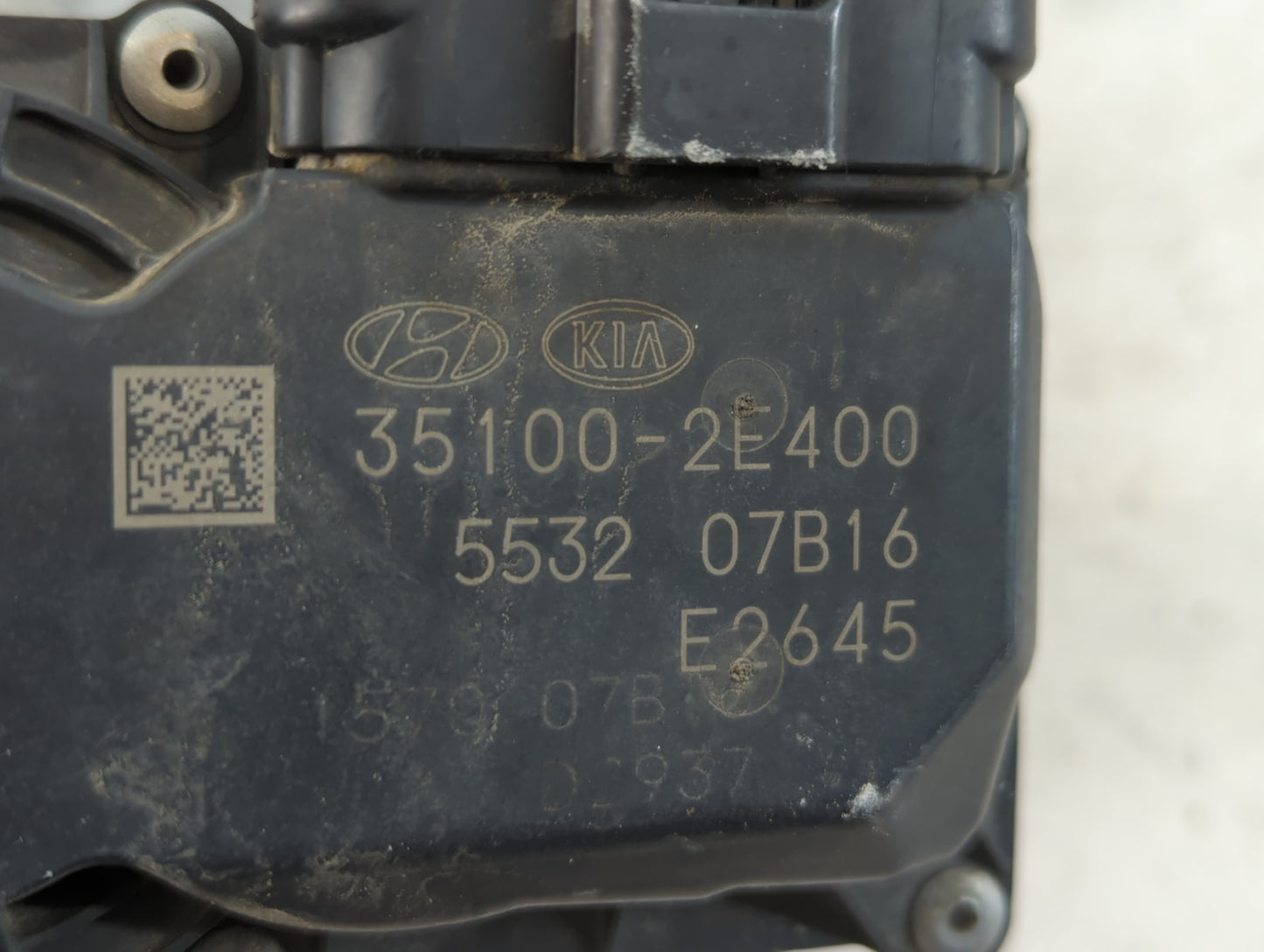 2018-2021 Hyundai Kona Throttle Body P/N:35100-2E400 Fits Fits 2012 2013 2014 2015 2016 2018 2019 2020 2021 OEM Used Auto Pa