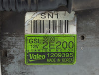 2018-2021 Hyundai Kona Car Starter Motor Solenoid OEM P/N:1209395 36100-2E200 Fits OEM Used Auto Parts - Oemusedautoparts1.c