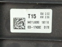 2019-2021 Hyundai Kona Instrument Cluster Speedometer Gauges P/N:190116 94011J9360 Fits Fits 2019 2020 2021 OEM Used Auto Pa