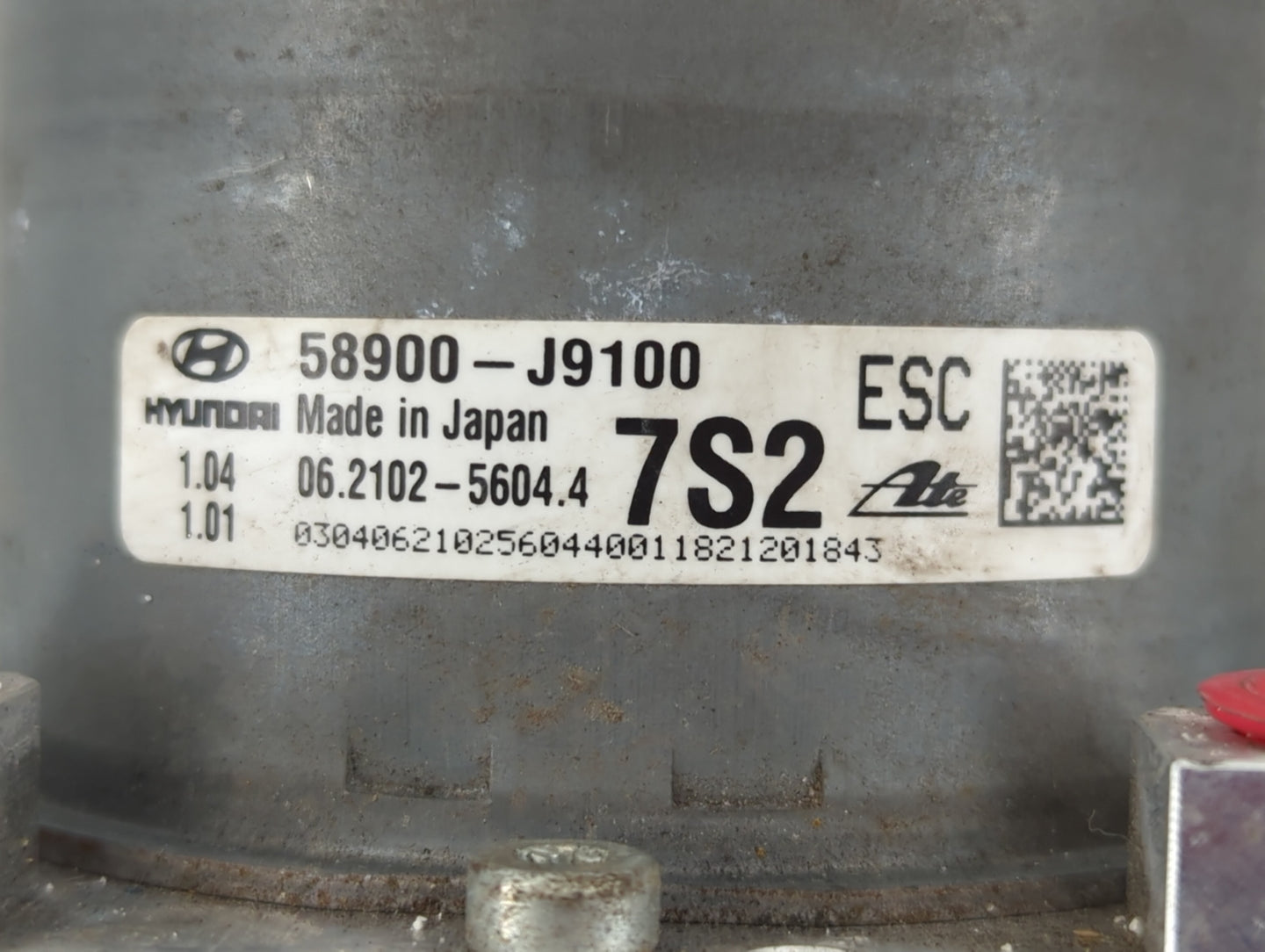 2018-2021 Hyundai Kona ABS Pump Control Module Replacement P/N:58900-J9100 Fits Fits 2018 2019 2020 2021 OEM Used Auto Parts