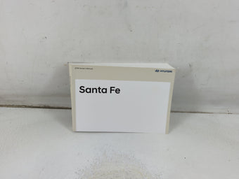 compare product 2019 Hyundai Santa Fe Owners Manual Book Guide P/N:KS2U-EU8OE OEM Used Auto Parts