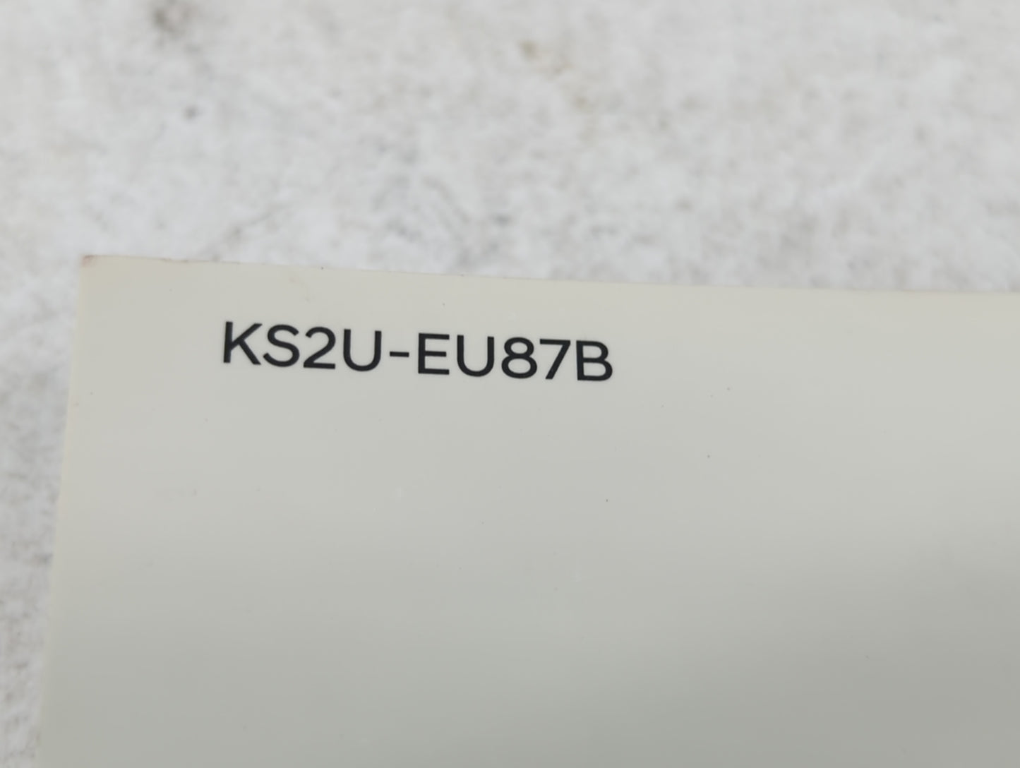 2019 Hyundai Santa Fe Owners Manual Book Guide P/N:KS2U-EU87B OEM Used Auto Parts - Oemusedautoparts1.com