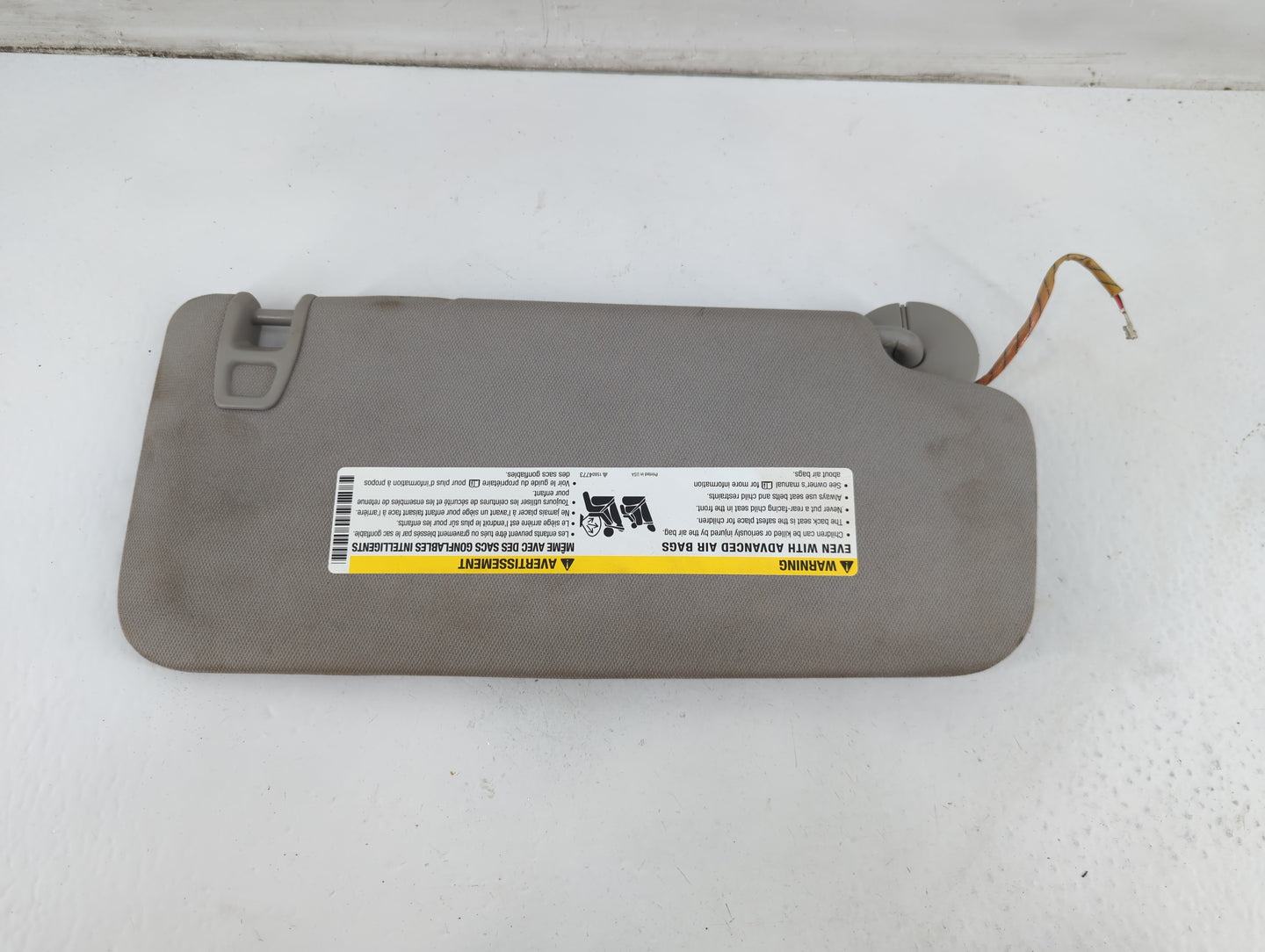 2019-2021 Hyundai Santa Fe Sun Visor Shade Replacement Driver Left Mirror Fits Fits 2019 2020 2021 OEM Used Auto Parts - Oem