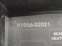 2019-2020 Hyundai Santa Fe Fusebox Fuse Box Panel Relay Module P/N:91956-S2021 Fits Fits 2019 2020 OEM Used Auto Parts - Oem