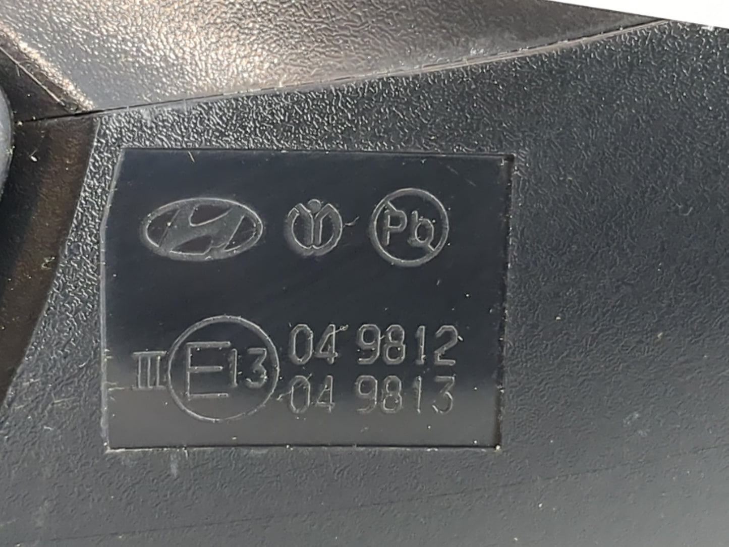 2019 Hyundai Santa Fe Side Mirror Replacement Passenger Right View Door Mirror P/N:E13049813 E13049812, 190524093125 Fits OE