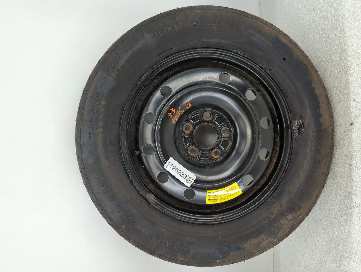 2007-2020 Hyundai Santa Fe Spare Donut Tire Wheel Rim Oem - Oemusedautoparts1.com