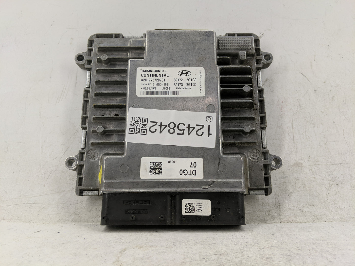 2019 Hyundai Santa Fe PCM Engine Control Computer ECU ECM PCU OEM P/N:39173-2GTG0 39172-2GTG0 Fits OEM Used Auto Parts - Oem