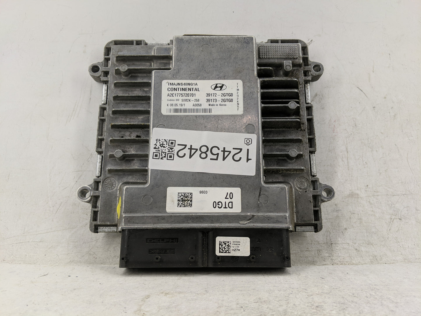 2019 Hyundai Santa Fe PCM Engine Control Computer ECU ECM PCU OEM P/N:39173-2GTG0 39172-2GTG0 Fits OEM Used Auto Parts - Oem
