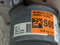 2019-2020 Hyundai Santa Fe ABS Pump Control Module Replacement P/N:58900-S2600 61589-43200 Fits Fits 2019 2020 OEM Used Auto