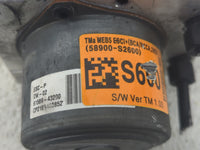 2019-2020 Hyundai Santa Fe ABS Pump Control Module Replacement P/N:61589-43200 58900-S2600 Fits Fits 2019 2020 OEM Used Auto