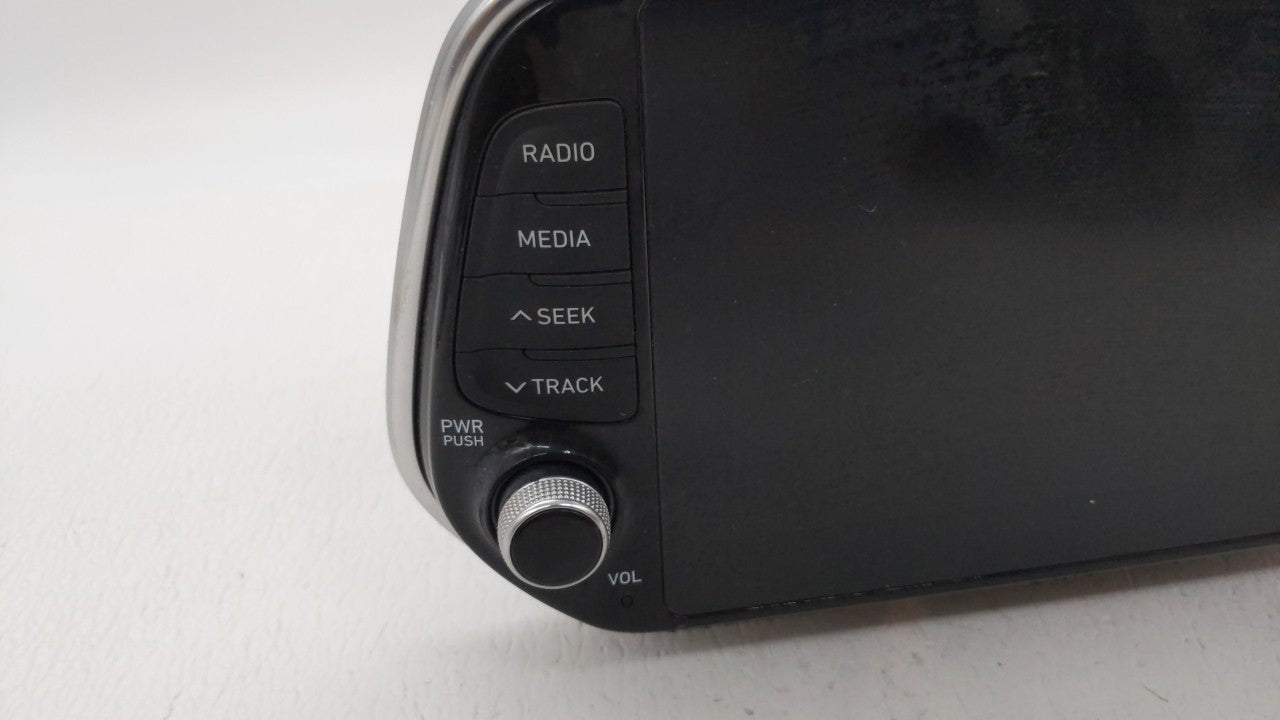 2019-2020 Hyundai Santa Fe Radio AM FM Cd Player Receiver Replacement P/N:96560-S2300UAY Fits Fits 2019 2020 OEM Used Auto P