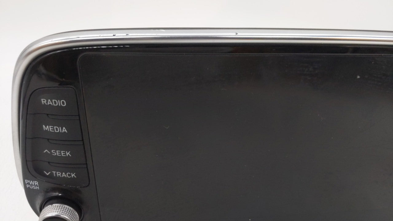 2019-2020 Hyundai Santa Fe Radio AM FM Cd Player Receiver Replacement P/N:96560-S2300UAY Fits Fits 2019 2020 OEM Used Auto P