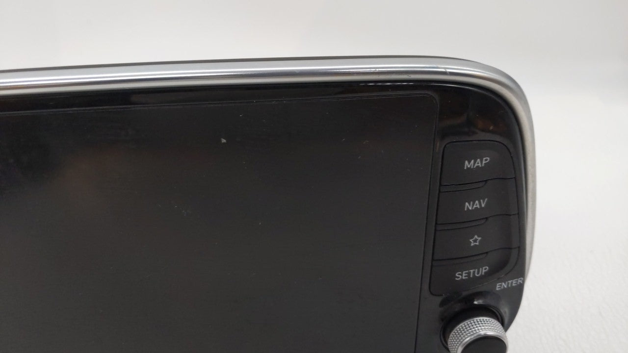 2019-2020 Hyundai Santa Fe Radio AM FM Cd Player Receiver Replacement P/N:96560-S2300UAY Fits Fits 2019 2020 OEM Used Auto P