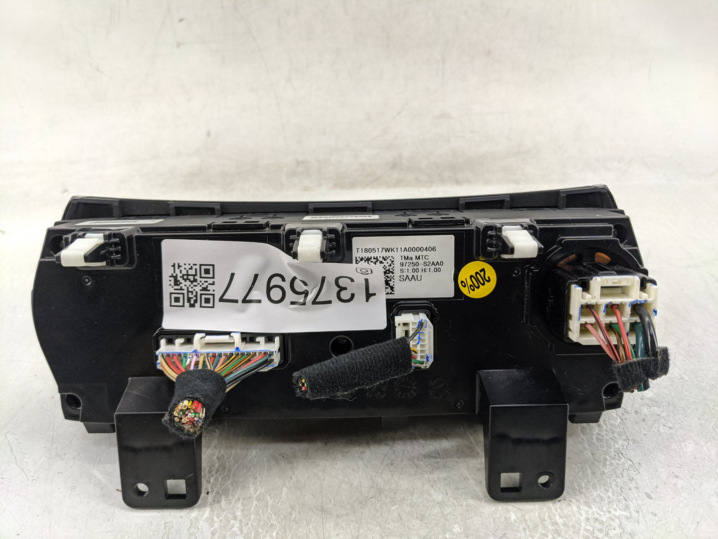2019-2020 Hyundai Santa Fe Climate Control Module Temperature AC/Heater Replacement P/N:97250-S2AA0 Fits Fits 2019 2020 OEM 