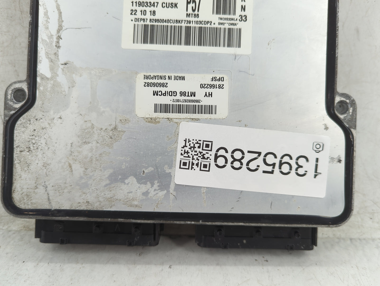 2019 Hyundai Santa Fe PCM Engine Control Computer ECU ECM PCU OEM P/N:39110-3CDP2 Fits OEM Used Auto Parts - Oemusedautopart