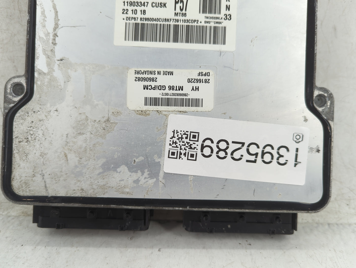 2019 Hyundai Santa Fe PCM Engine Control Computer ECU ECM PCU OEM P/N:39110-3CDP2 Fits OEM Used Auto Parts - Oemusedautopart