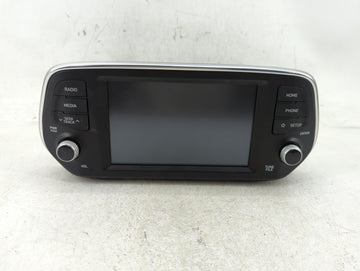 2019-2020 Hyundai Santa Fe Radio AM FM Cd Player Receiver Replacement P/N:96160-S2320VCS Fits Fits 2019 2020 OEM Used Auto P