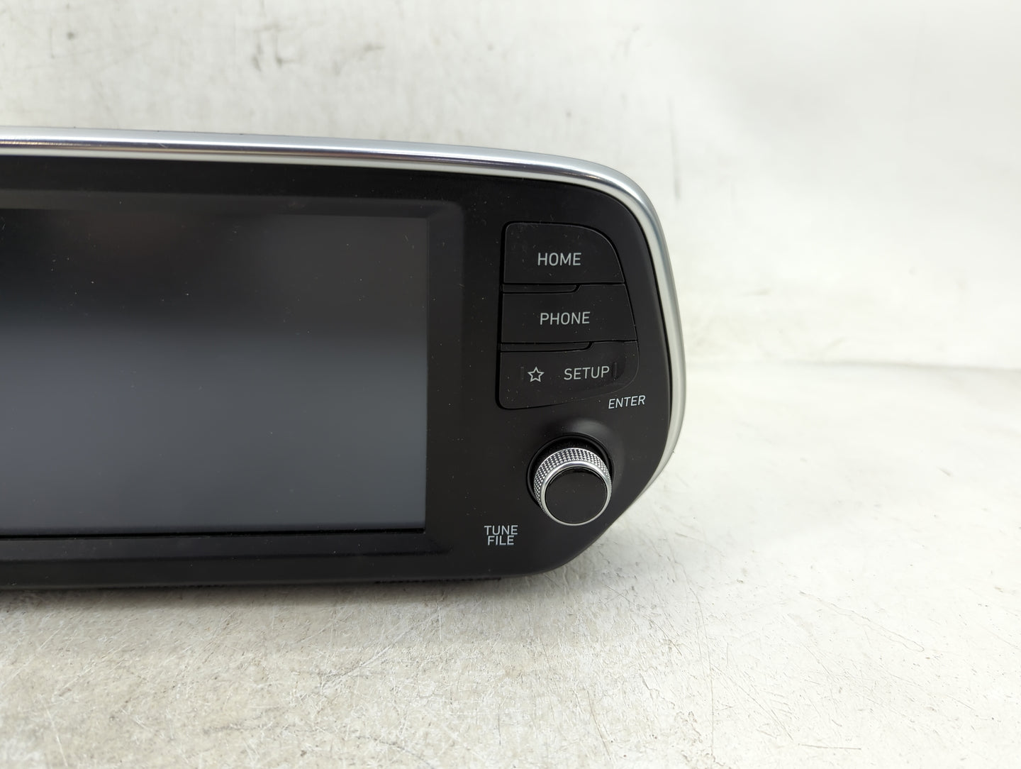 2019-2020 Hyundai Santa Fe Radio AM FM Cd Player Receiver Replacement P/N:96160-S2320VCS Fits Fits 2019 2020 OEM Used Auto P