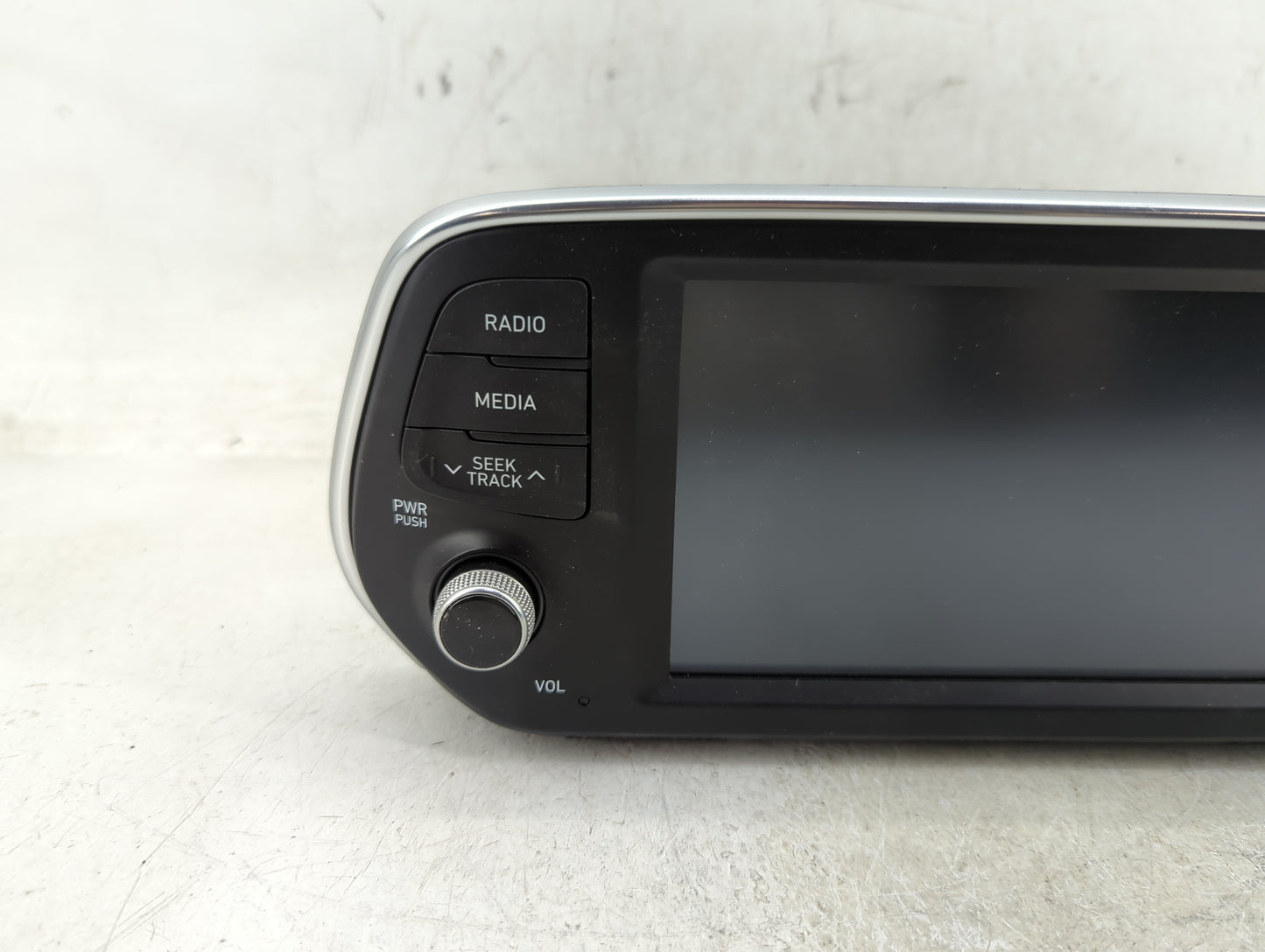 2019-2020 Hyundai Santa Fe Radio AM FM Cd Player Receiver Replacement P/N:96160-S2320VCS Fits Fits 2019 2020 OEM Used Auto P